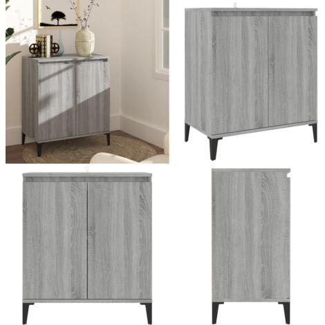 Credenza Grigio Sonoma 60x35x70 cm in Legno Ingegnerizzato - Credenza grigio sonoma - Credenza moderna