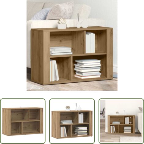 Credenza in legno artigianale -  Credenza Rovere artigianale 80 x 30 x 53 cm Legno multistrato
