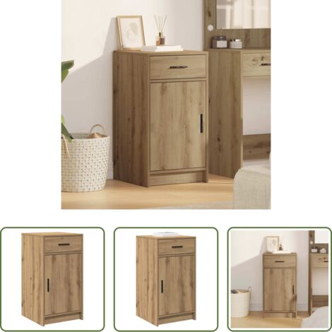 Credenza in legno - Credenza Rovere artigianale 40 x 40.5 x 75 cm Legno multistrato