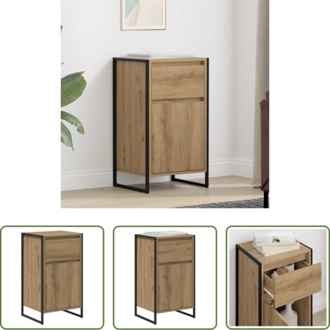 Credenza in legno - Credenza Rovere Artigianale 43 x 36 x 75,5 cm Legno multistrato