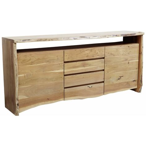 credenza in legno di Acacia 210x45x96 Acacia naturale laccato PURE ACACIA  701