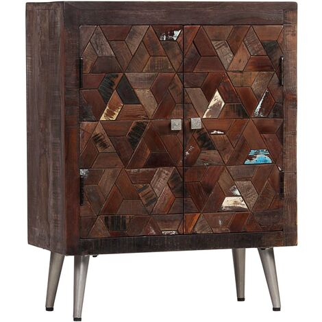 Credenza in Legno Massello di Recupero 60x30x76 cm