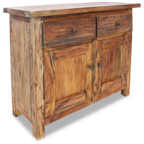 Credenza in Legno Massello di Recupero 75x30x65 cm