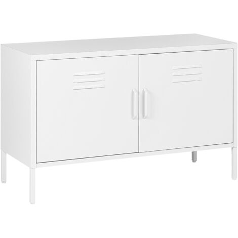 Credenza bianca con piedini