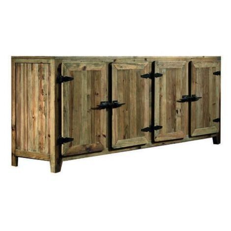 Credenza in Pino Vecchio 4 Ante 6 Ripiani Guarnieri Camomilla