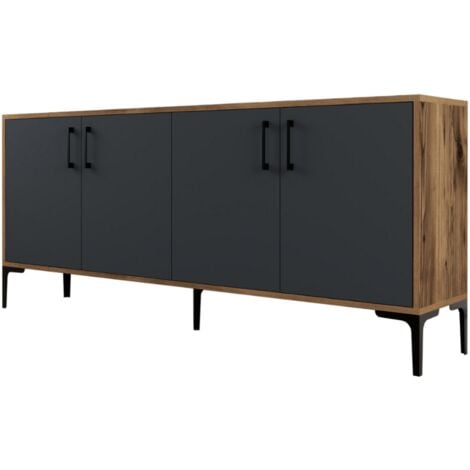 CONCEPT-USINE Credenza in stile industriale 160 cm ARKEL