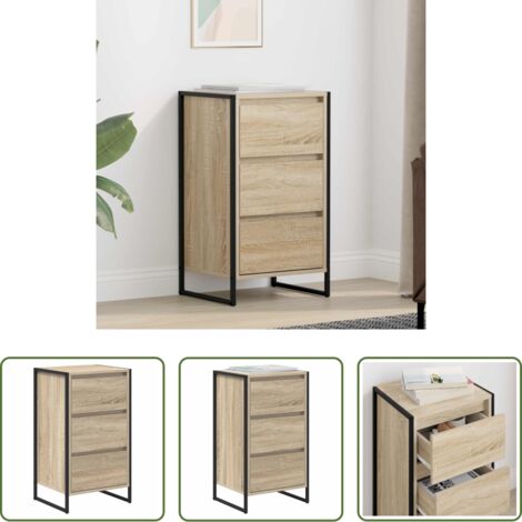 Credenza industriale -  Credenza Sonoma 42 x 36 x 75.5 cm Legno multistrato