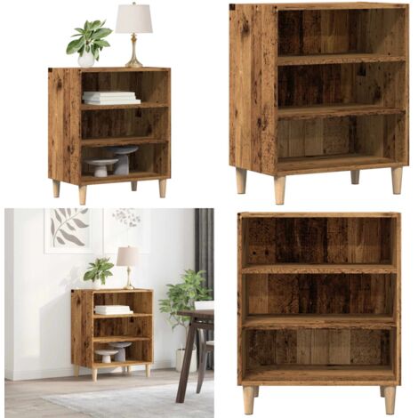 Credenza Legno Antico 57x35x75 cm in Truciolato - Credenza antica - Credenza da cucina