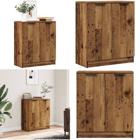 Credenza Legno Antico 60x30x70 cm in Truciolato - Credenza antica - Credenza moderna