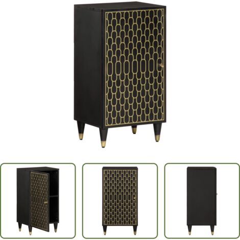 Credenza mango -  Credenza 40x33x75 cm in Legno Massello di Mango