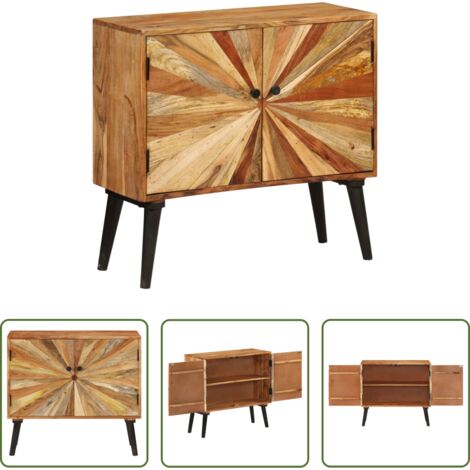 Credenza mango -  Credenza in Legno Massello di Mango 85x30x75 cm
