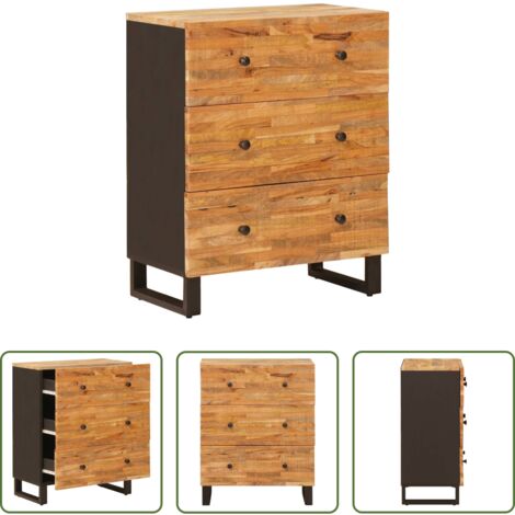 Credenza marrone -  Credenza con Ripostiglio Marrone 60 x 33 x 75 cm