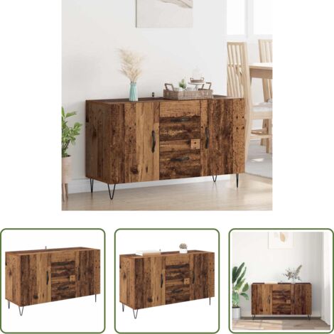 Credenza moderna -  Credenza Legno vecchio 100 x 36 x 60 cm Legno multistrato
