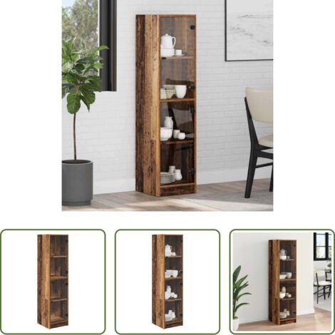 Credenza moderna -  Credenza Legno vecchio 35 x 37 x 142 cm Legno multistrato