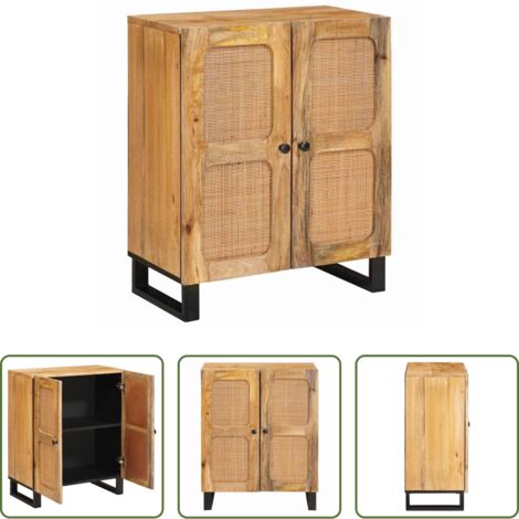 Credenza moderna -  Credenza Marrone 60 x 33 x 75 cm Legno di mango massello