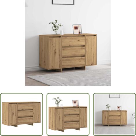 Credenza moderna -  Credenza Rovere artigianale 120 x 41 x 75 cm Legno multistrato