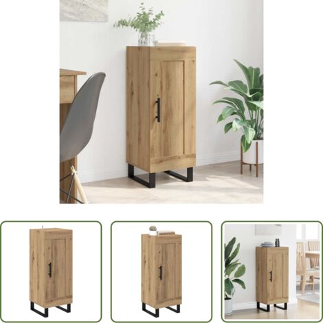 Credenza moderna -  Credenza Rovere artigianale 34,5 x 34 x 90 cm