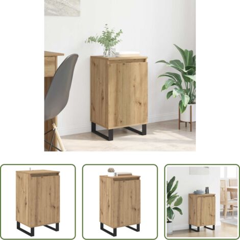 Credenza moderna -  Credenza Rovere artigianale 40 x 35 x 70 cm Legno multistrato