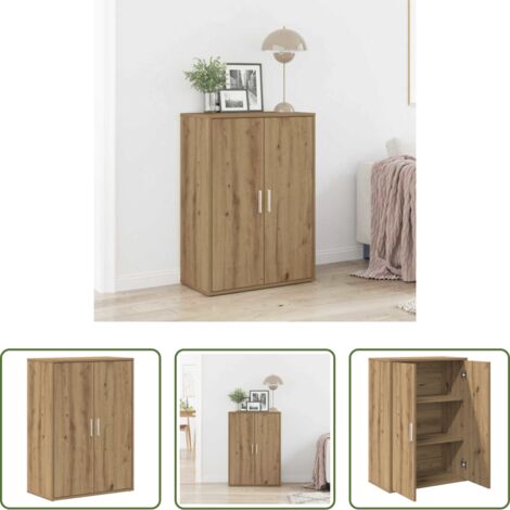 Credenza moderna -  Credenza Rovere artigianale 60 x 31 x 84 cm Legno multistrato