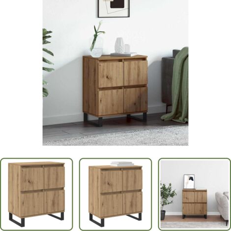 Credenza moderna -  Credenza Rovere artigianale 60 x 35 x 70 cm