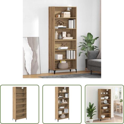 Credenza moderna -  Credenza Rovere artigianale 69,5 x 34 x 180 cm