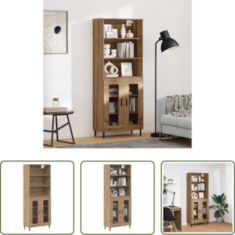 Credenza moderna -  Credenza Rovere artigianale 69,5 x 34 x 180 cm