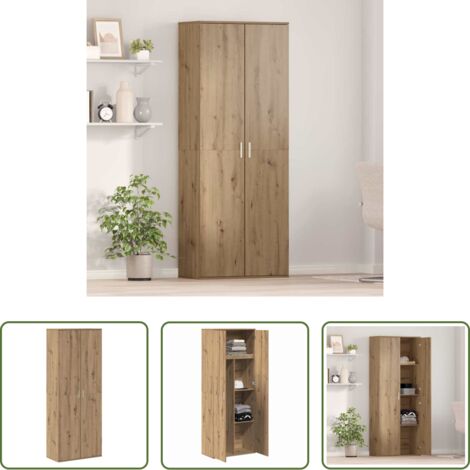Credenza moderna -  Credenza Rovere artigianale 70 x 33.5 x 180 cm