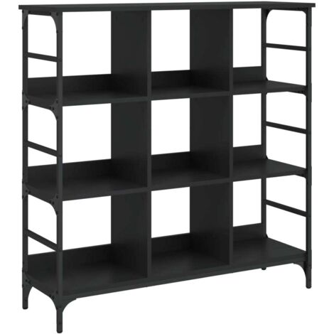 Credenza Nera 102x32x103,5 cm in Legno Multistrato vidaXL