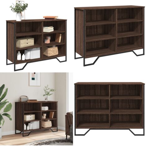 Credenza Rovere Marrone 101x35,5x74,5 cm in Legno Multistrato - Credenza moderna - Credenza marrone