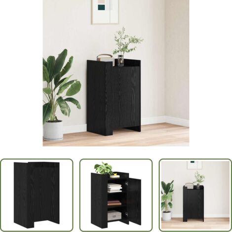 Credenza Rovere Nero -  Credenza Rovere Nero 45 x 35 x 75 cm