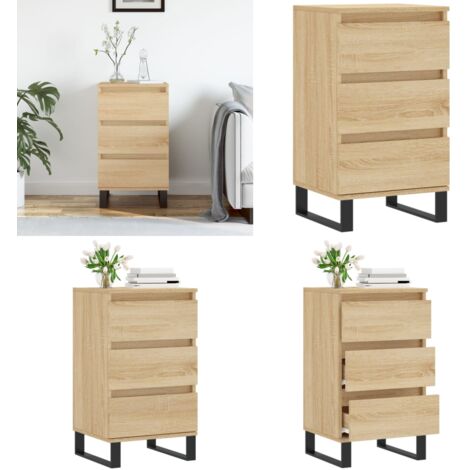 Credenza Rovere Sonoma 40x35x70 cm in Legno Multistrato - Credenza in legno multistrato - Credenza in legno Rovere Sonoma