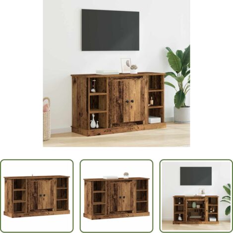 Credenza rustica -  Credenza Legno vecchio 100 x 35,5 x 60 cm Legno multistrato