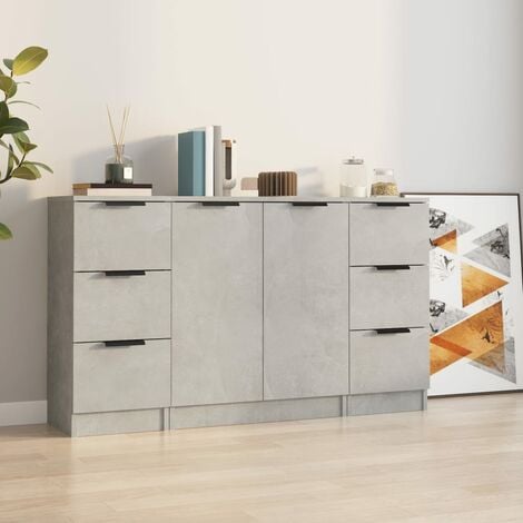 MOBILE MADIA CON Cassetti Ante 2 Ripiani Mobiletto Credenza Cucina Bagno  Moderna EUR 89,90 - PicClick IT