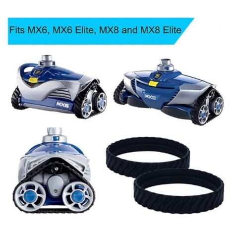 Crediri 2 Ersatzketten für Zodiac MX8 und MX6 Roboter