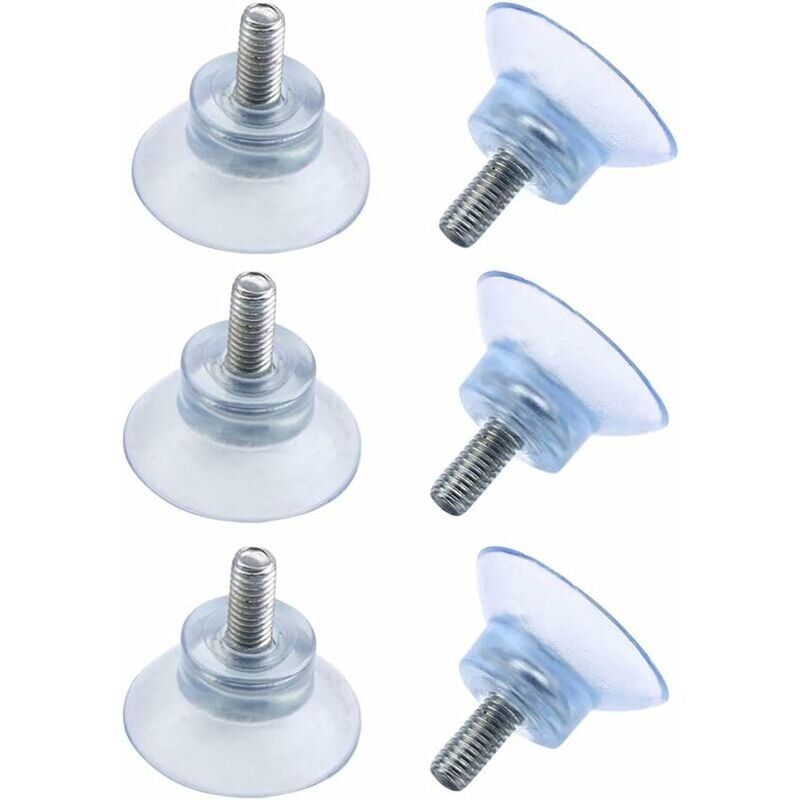 Image of Crediri Saugnäpfe ø 30 mm mit M6x15mm Gewinde, 6 Stück
