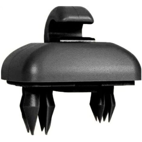 Crediri - Soporte de repuesto para parasol de coche para Audi A1, A3, A4, A5, Q3, Q5 (8E0 857 562), A7, B6, B7, B8, S4, S5, color negro