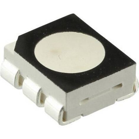 CREE CLP6C-FKB-CM1Q1H1BB7R3R3 LED CMS PLCC6 rouge, vert, bleu 915 mcd, 1820 mcd, 457.5 mcd 120 ° 20 mA 2 V, 3.2 V Q532361