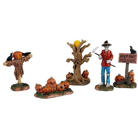 Creepy Pumpkin Patch Set Of 5 Art.-Nr. 52513