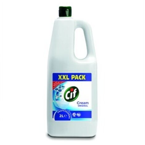 Crema detergente Cif professional 2 litri senza graffi profumo fresco