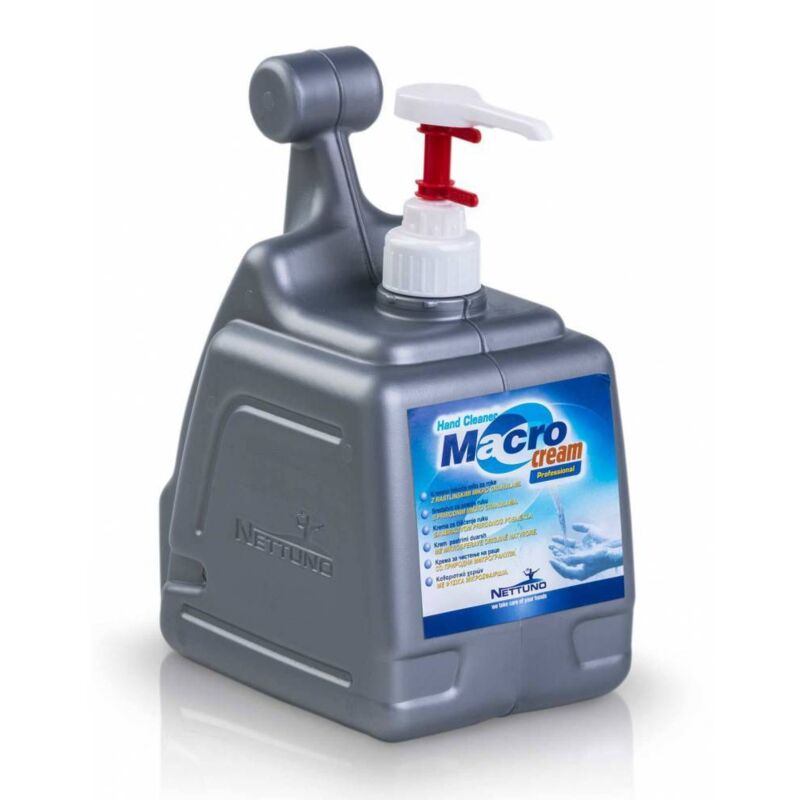 Macrocream crème nettoyante pour les mains nettuno lt.3
