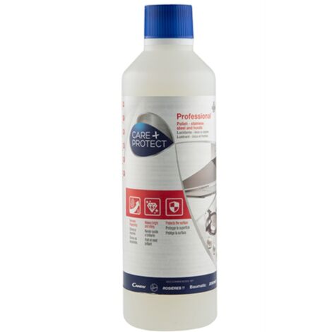 CREMA LUCIDANTE SGRASSANTE SUPERFICI INOX CAPPE LAVELLI PIANI COTTURA 500ml