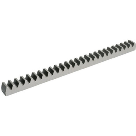 Cremagliera 30×30mm acciaio galvanizzato modulo6, 1m
