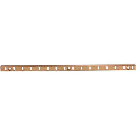 CREMAGLIERA ACCIAIO OTTONATO 9X5 MM DA 2 M- 10,0 pz