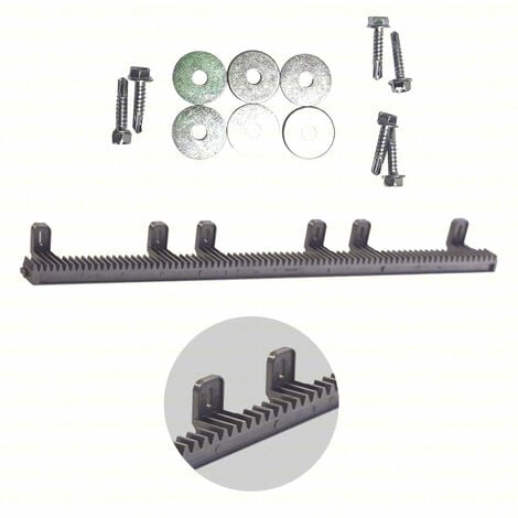 DIEFFEMATIC Cremagliera Universale Per Cancelli Scorrevoli Motore Modulo 4 Automazione Nylon