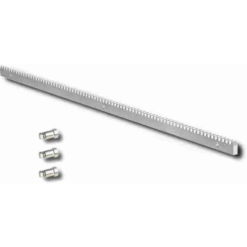 Portail à crémaillère en fer galvanisé 30X12 1 mètre Portail coulissant Faac 490122