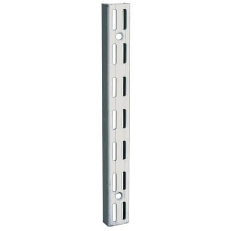 Crémaillère acier double perforation classic 32 - Décor : Blanc - Longueur : 2060 mm - RAL : 9003 - ELEMENT SYSTEM