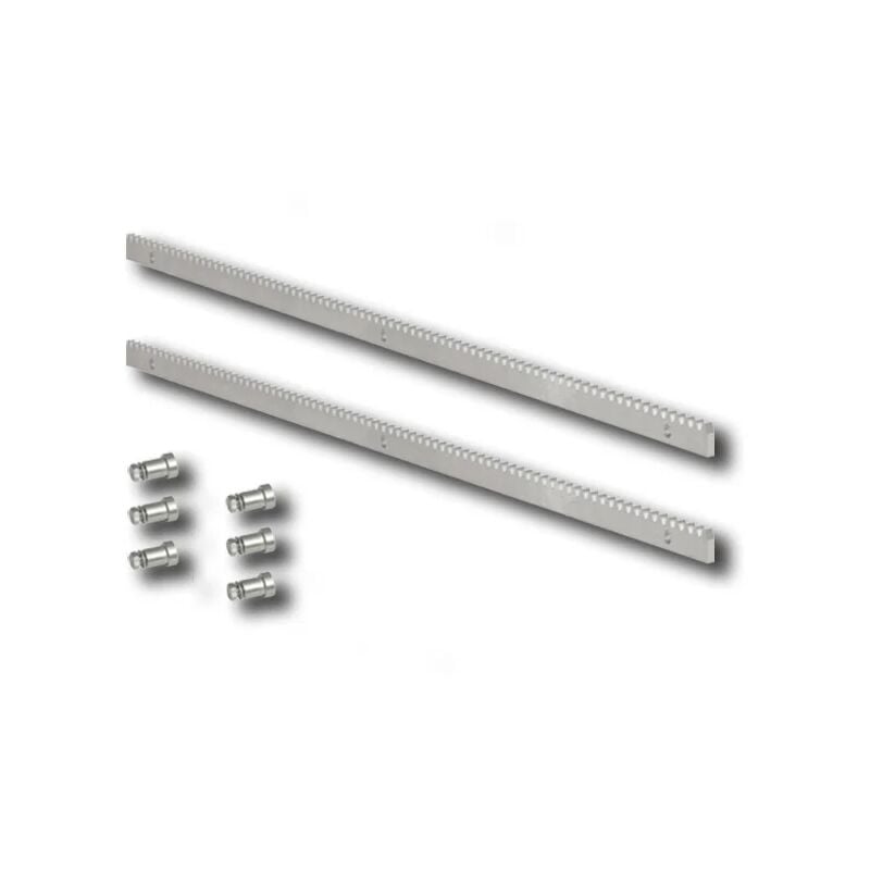 Came - crémaillère module 4 en acier galvanisé 30x12 - 2 mètres - crem30x12 2