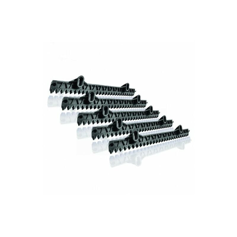 ME - Crémaillère supplé ntaire pour portail coulissant Somfy 2400501 - Gris, 5 x 33 cm, Compatible avec les moteurs Freevia & Slidymoove