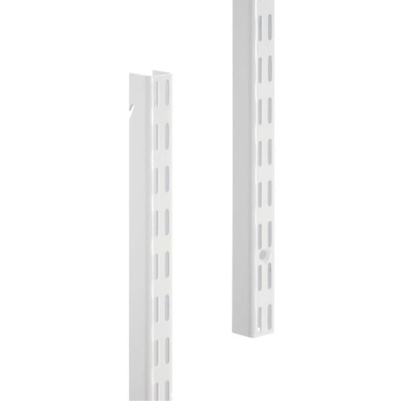 Crémaillères à suspendre pour crémaillères et consoles - Système suspendu - longueur 2300 mm - finition blanc - ELFA DEUTSCHLAND GMBH