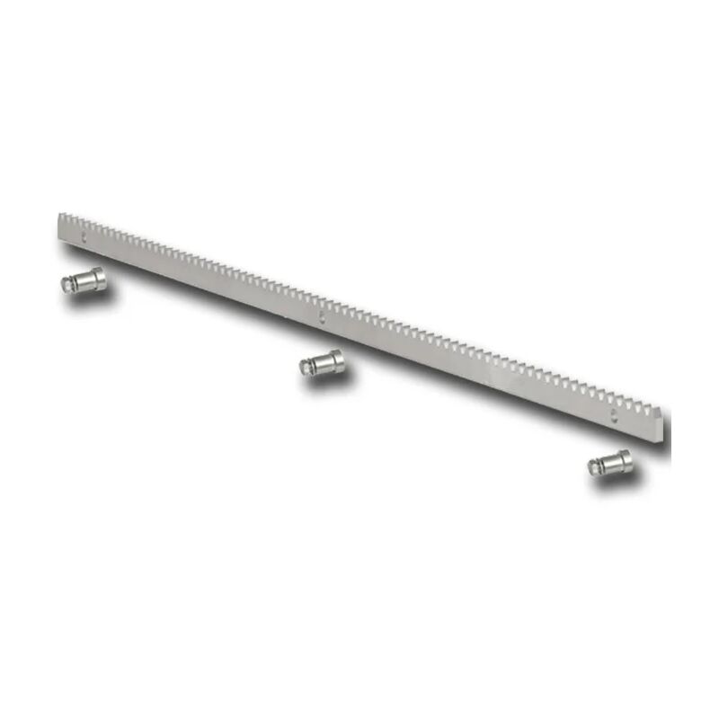 

cremallera m4 acero galvanizado 30x12 - 1 metro - crem30x12